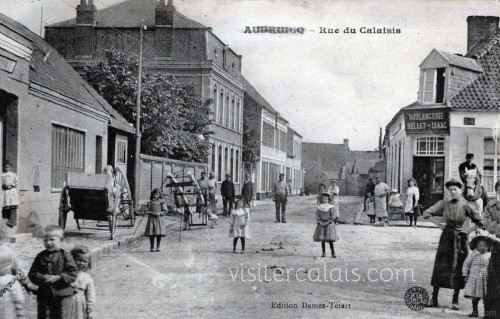 La rue du Calaisis à Audruicq.