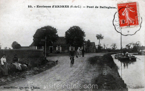 Le pont de Balinghem.