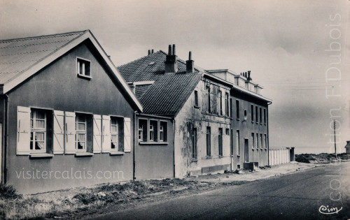 Anciens locaux de colonie à Sangatte