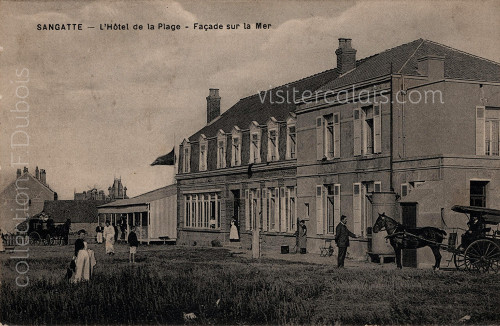 L'hôtel de la Plage à Sangatte