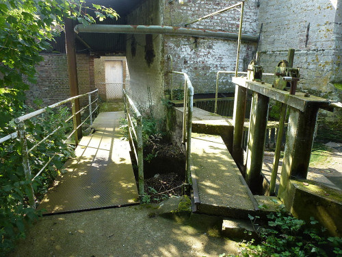 Le moulin à eau de Guémy près de Tournehem