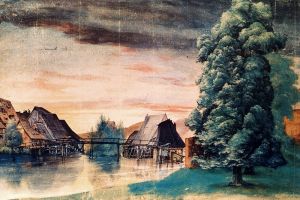 Le Moulin à Eau sur la Pegnitz Albrecht Dürer