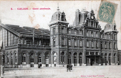 L'ancienne gare centrale de Calais.