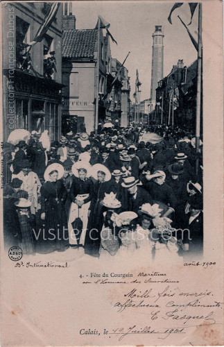 La fête du Courgain à Calais en 1900