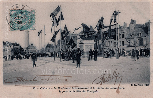 La fête du Courgain à Calais en 1908