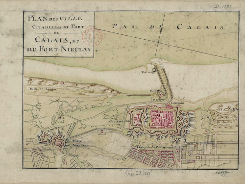 Plan ancien du Fort Nieulay