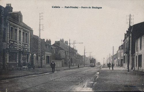 La route de Boulogne à Calais