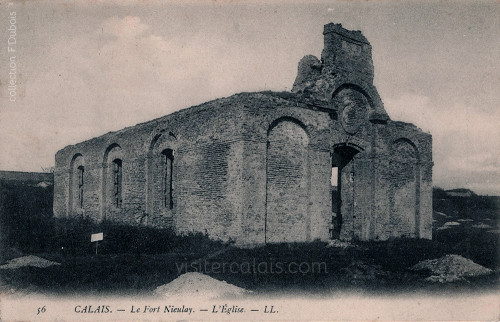 L'église du Fort Nieulay à Calais