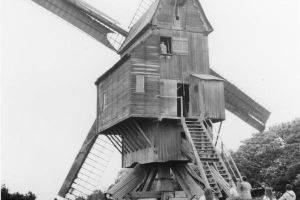 Le moulin de Coquelles en activité