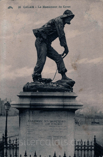 Le monument des sauveteurs ou la statue Gavet