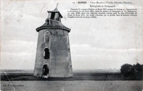 Vieux moulin à huile, Guînes