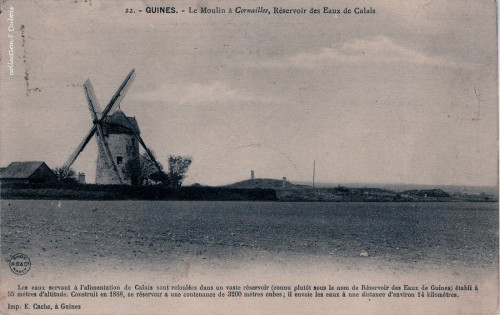 Le moulin à Cornailles de Guînes