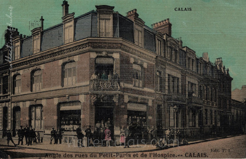 Café le Nemrod à Calais vers 1908