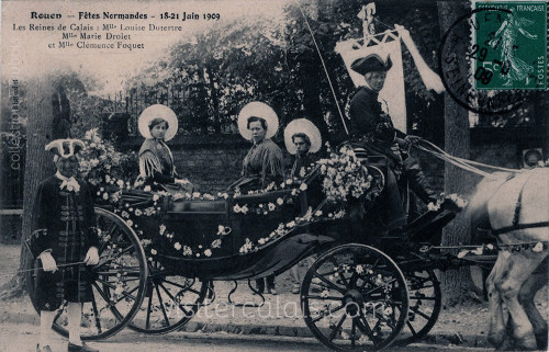 Les Fêtes Normandes à Rouen en 1908