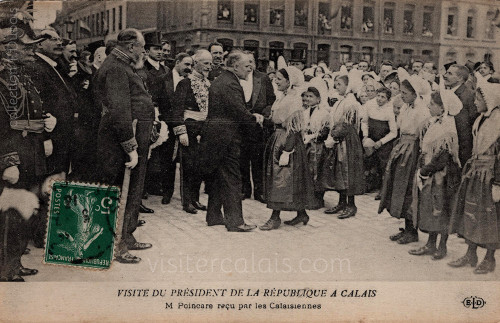 Visite du Président de la République à Calais