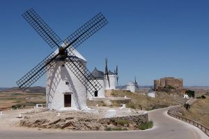 Moulins de Consuegra en Espagne