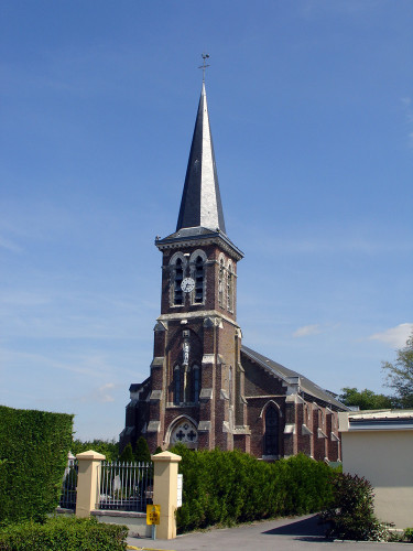 L'église de Les Attaques