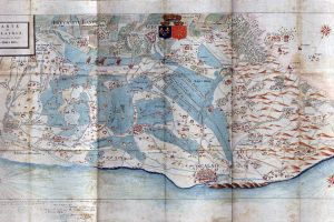 Une carte du Calaisis sous la domination anglaise de 1346 à 1558